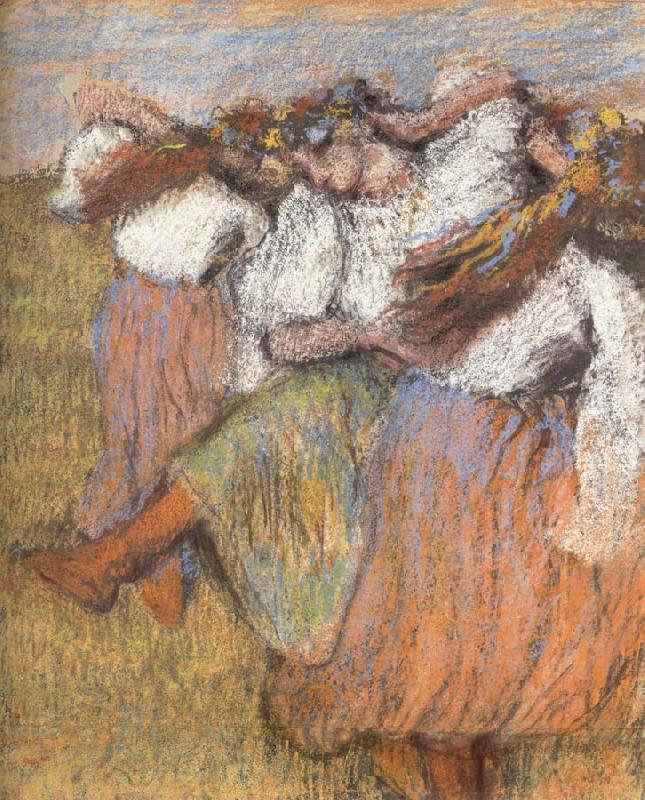 Russian Dancers, Edgar Degas